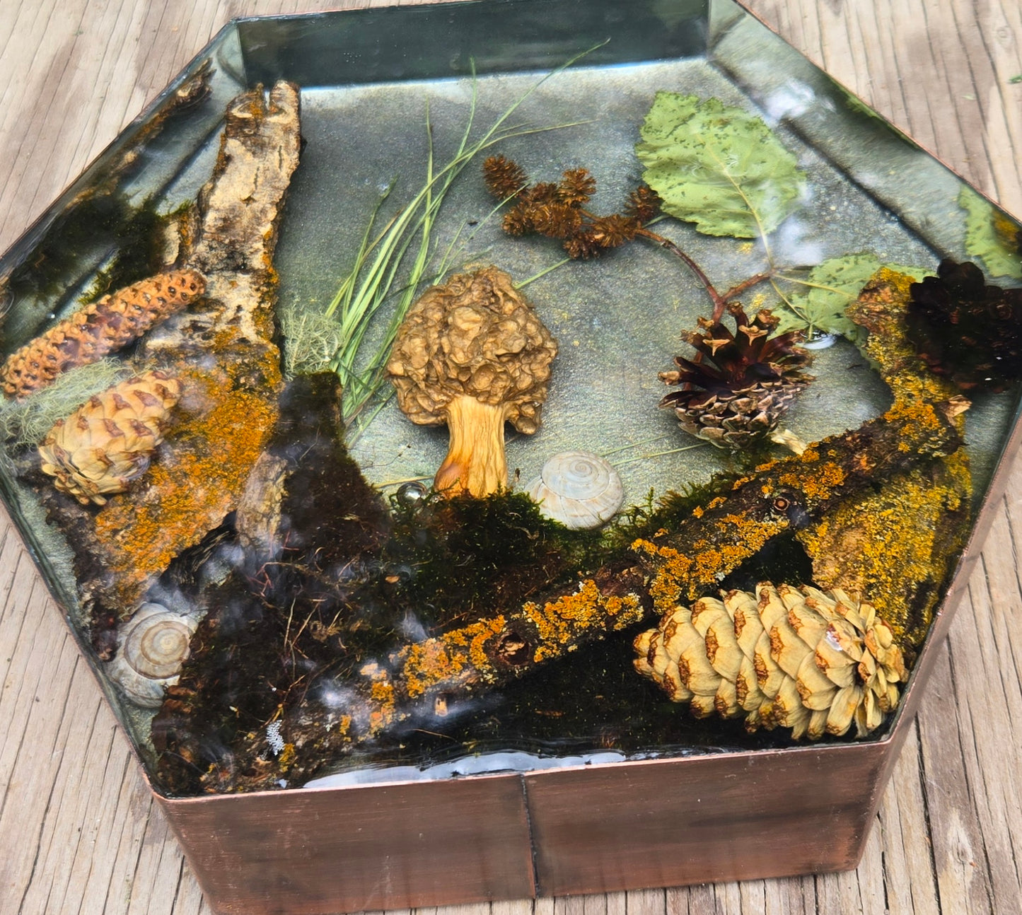 Mushroom standig block